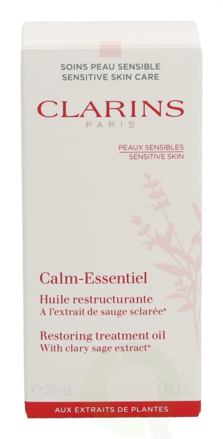 Clarins Calm-Essentiel Restoring Treatment Oil 30 ml Sensitive Skin Care