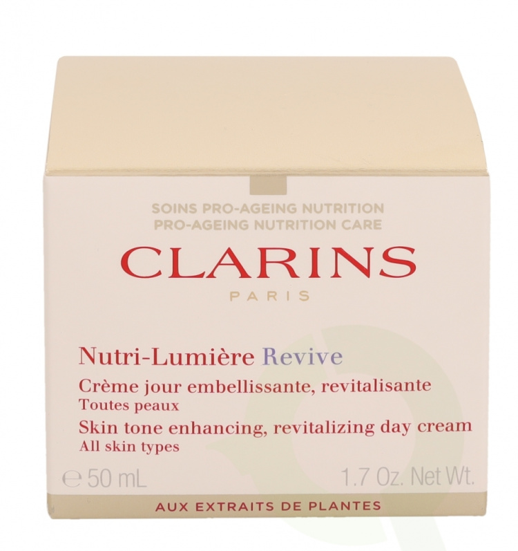 Clarins Nutri-Lumiere Revive Revitalizing Day Cream 50 ml All Skin Types