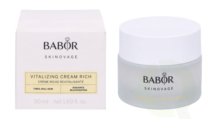 Babor Skinovage Vitalizing Cream Rich 50 ml Tired, Dull Skin