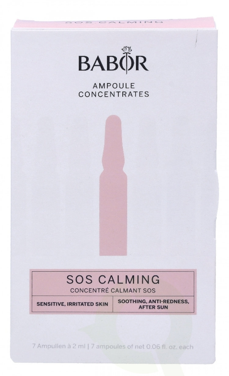 Babor SOS Calming Ampoule Concentrates 14 ml 7x2ml/Sensitive & Irritated Skin