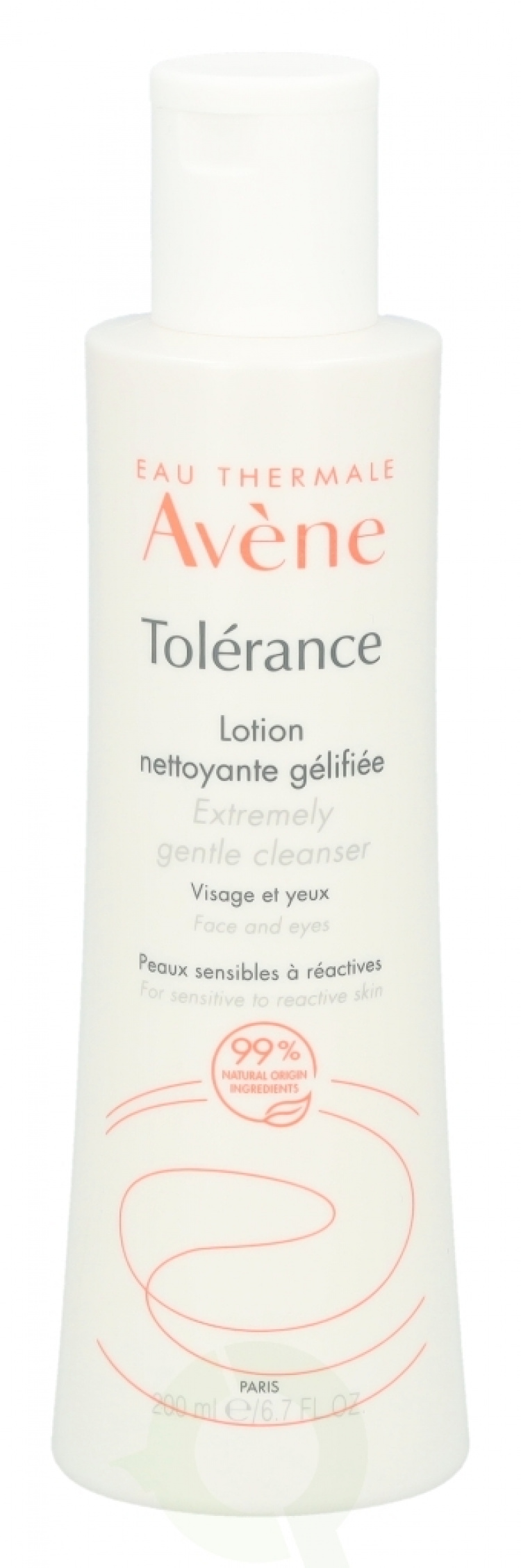 Avene Extremely Gentle Cleanser Lotion 200 ml Face and Eyes/Sensitive To Reactive Skin