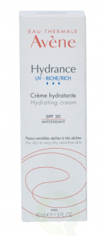Avene Hydrance Optimale Rich Hydrating Perf SPF30 40 ml