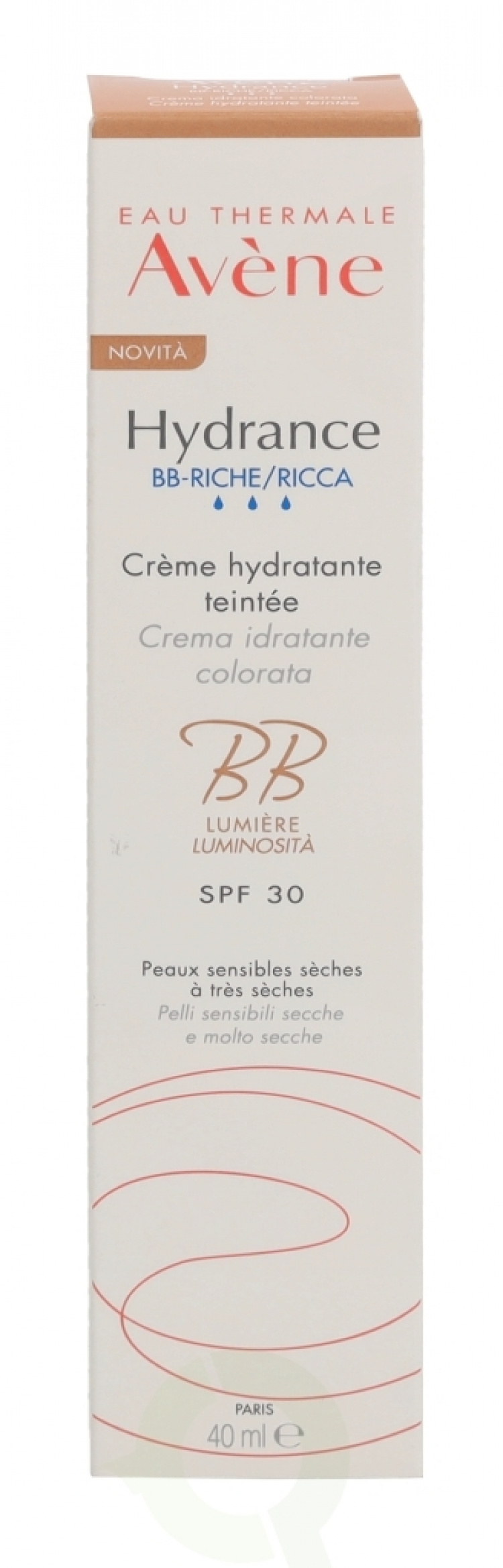 Avene Hydrance BB-Rich SPF30 40 ml For Dry To Very Dry Sensitive Skin