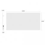 Hombli Smart Infraröd Värmare Metallpanel 700w Vit