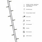 Hombli Smart Christmas Light LED-slinga 20m IP44 Hombli Smart Christmas Light LED-slinga 20m IP44