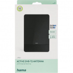 Hama Inomhusantenn Pro 45 DAB+/DAB/DVB-T2/FM Flat Svart