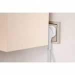 Hama Förlängningskabel Jordad Inomhus Vit 5.0m Hama Förlängningskabel Jordad Inomhus Vit 5.0m