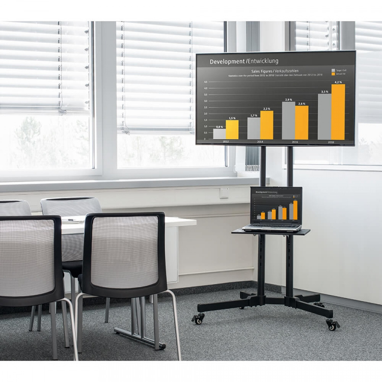 Hama TV-stativ Trolley upp till 75