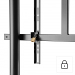 Hama TV-stativ Trolley upp till 100