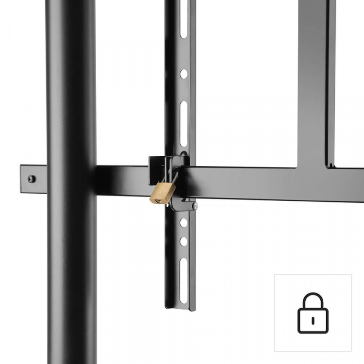 Hama TV-stativ Trolley upp till 100