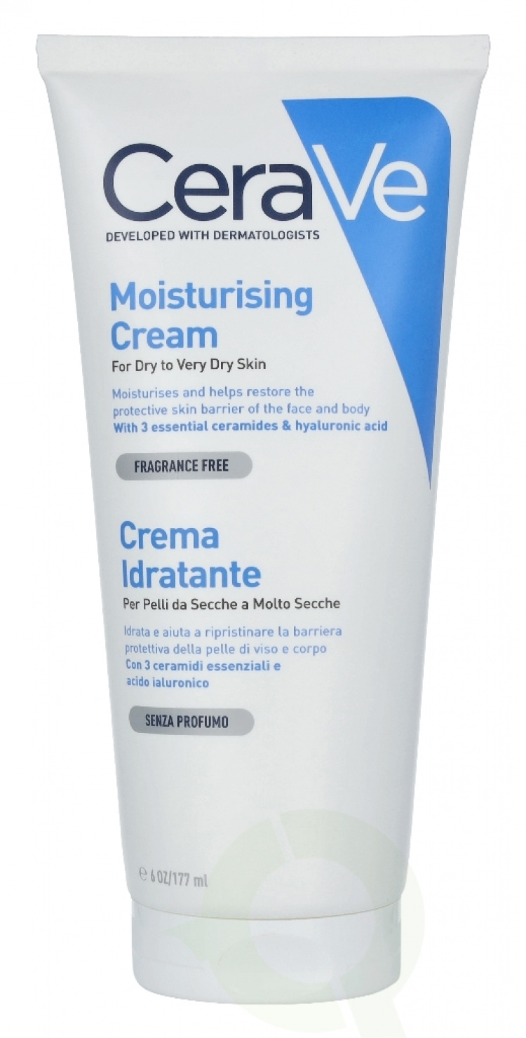 Cerave Moisturising Cream 177 ml For Dry To Very Dry Skin