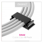 Desire2 Kabelhållare Enfold x40 Svart