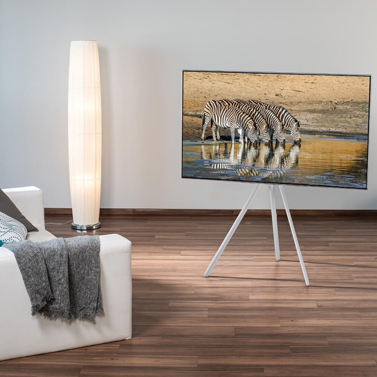 Hama TV-golvstativ upp till 75 Hama TV-golvstativ upp till 75