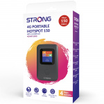 Strong 4G MiFi Hotspot WiFi 150 Mbit/s med display Strong 4G MiFi Hotspot WiFi 150 Mbit/s med display