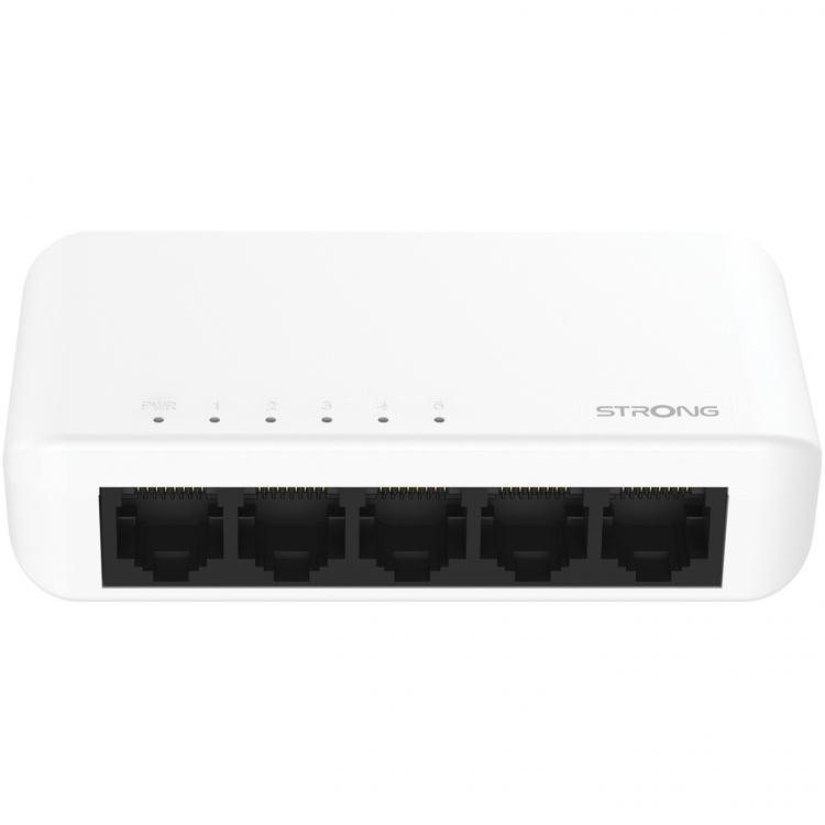 Strong 5-port Gigabitswitch Vit Strong 5-port Gigabitswitch Vit
