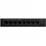 Strong 8-port Gigabitswitch Metall Svart