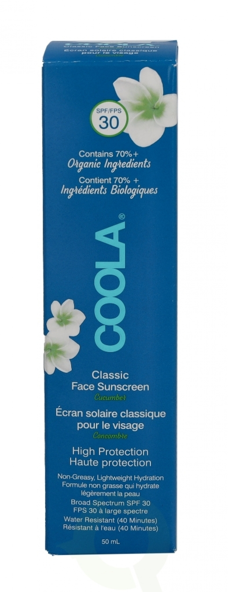 Coola Classic Face Sunscreen Moisturizer SPF30 50 ml