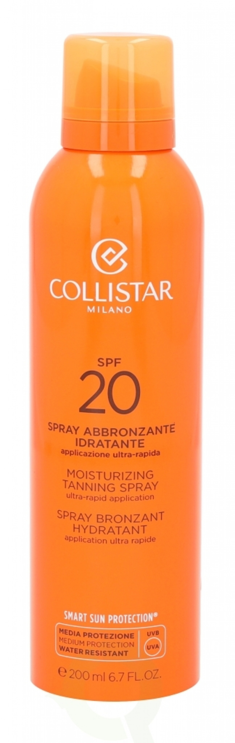 Collistar Moisturizing Tanning Spray SPF20 200 ml Medium Protection