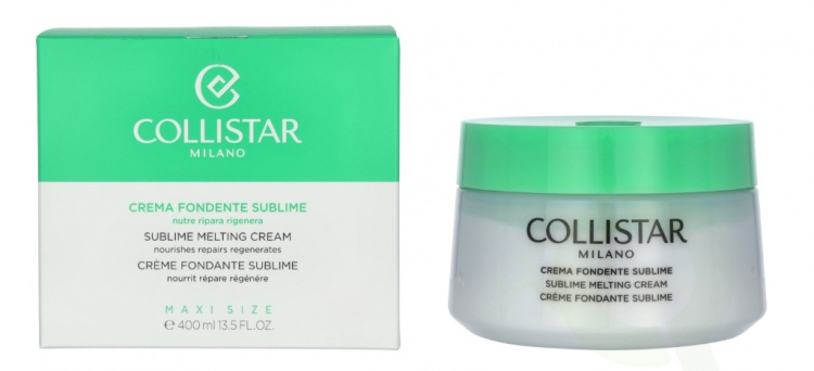 Collistar Sublime Melting Cream 400 ml Nourishes Repairs Regenerates - For Very Dry Skins