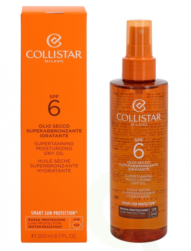 Collistar Supertanning Moisturizing Dry Oil SPF6 200 ml Speciale Abbronzatura Perfetta - Low Protection