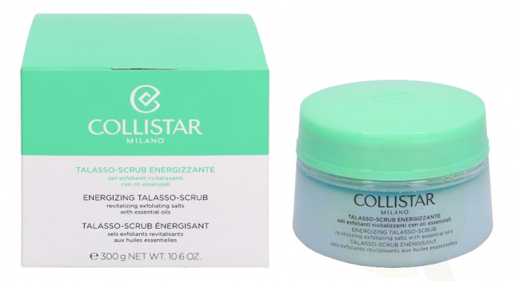 Collistar Talasso Scrub 300 gr Revitalizing Exfoliating Salts With Essential Oils