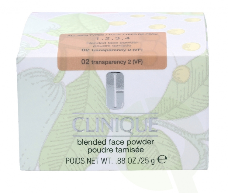 Clinique Blended Face Powder 25 gr #02 Transparency 2 (VF)