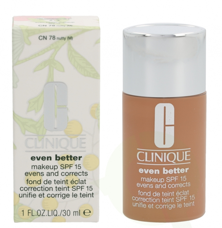 Clinique Even Better Make-Up SPF15 30 ml CN 78 Nutty/Dry Combination To Combination Oily