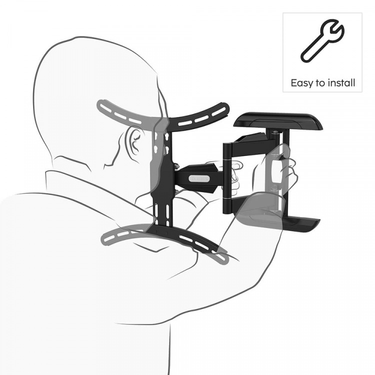 Hama TV Väggfäste Full Motion VESA upp till 400x400 65 Hama TV Väggfäste Full Motion VESA upp till 400x400 65