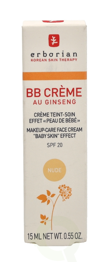 Köp Erborian BB Cream Au Ginseng 5-In-1 Baby Skin Effect SPF20 15 ml | Tekn