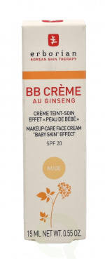 Erborian BB Cream Au Ginseng 5-In-1 Baby Skin Effect SPF20 15 ml Nude
