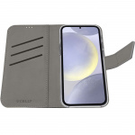 Celly Wally Wallet Case Galaxy S24+ 5G Svart