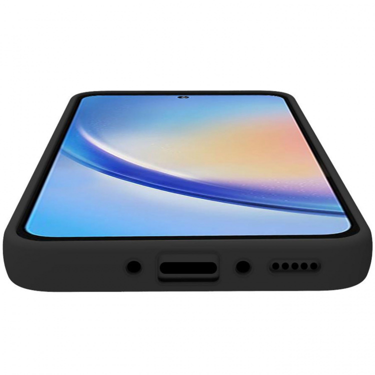 Celly Cromo Soft rubber case Galaxy A55 5G Svart