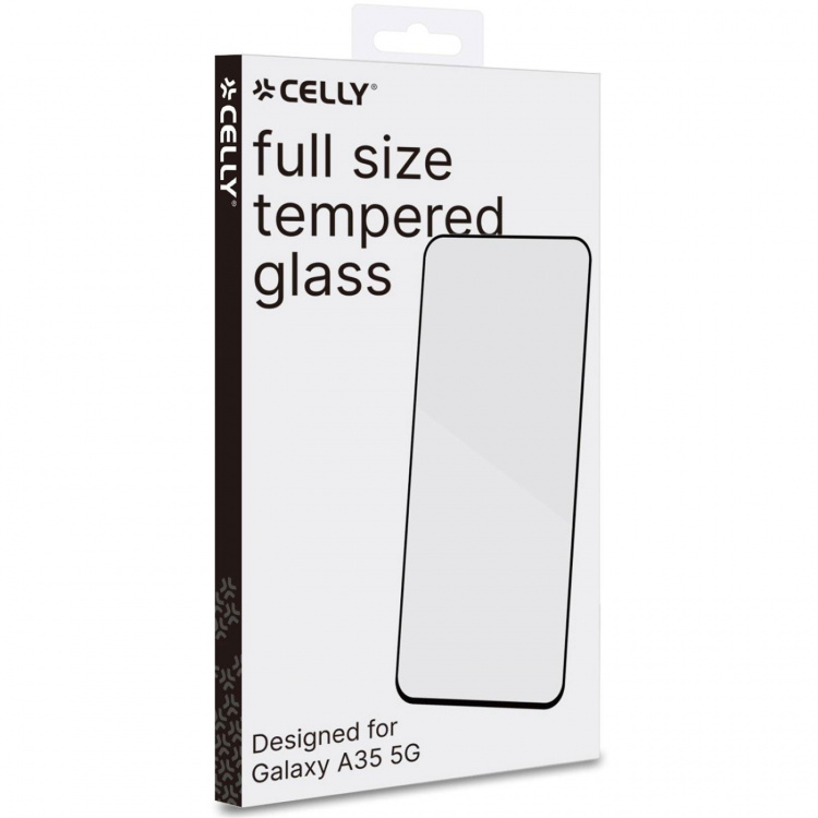 Celly Full Glass Skärmskydd Härdat glas Galaxy A35 5G