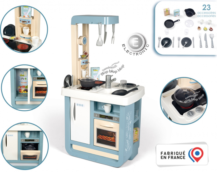 Smoby Leksakskök Bon Appetit - 23 delar