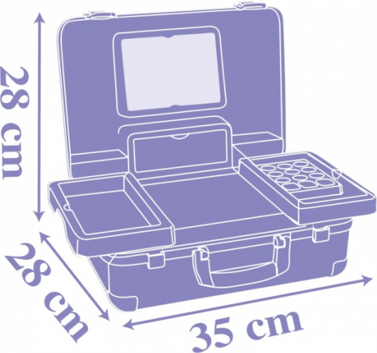 Smoby SAS Smoby Frozen - Sminkbox för barn
