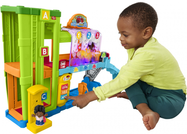 Fisher-Price Little People Bensinstation lekset