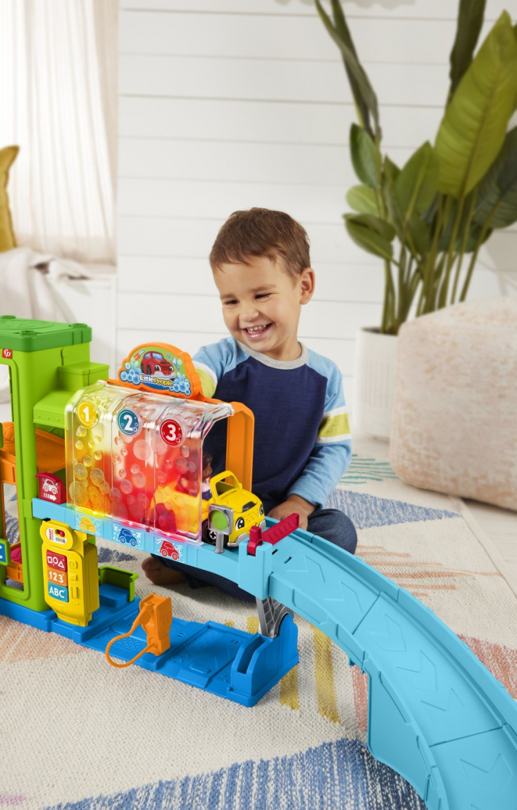 Fisher-Price Little People Bensinstation lekset