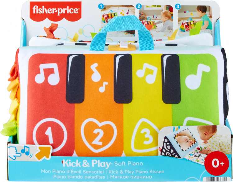 Fisher-Price Kick & Play Soft Piano - första piano Fisher-Price Kick & Play Soft Piano - första piano