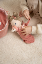 Little Dutch Rosa - Babydocka i väska