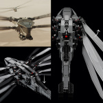 LEGO Icons 10327 - Dune Atreides Royal Ornithopter