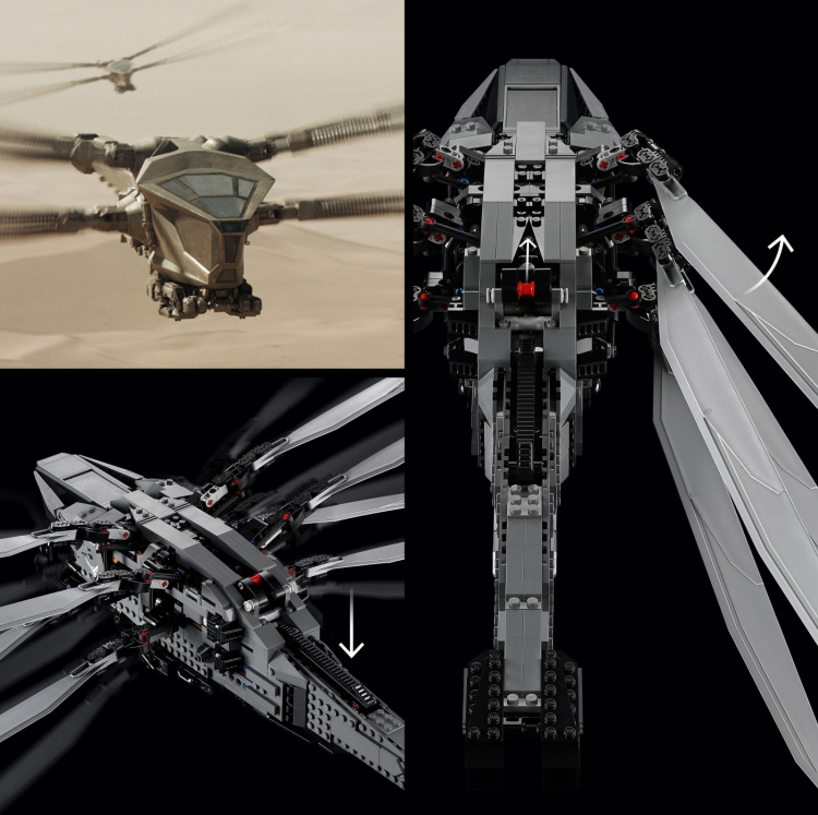 LEGO Icons 10327 - Dune Atreides Royal Ornithopter