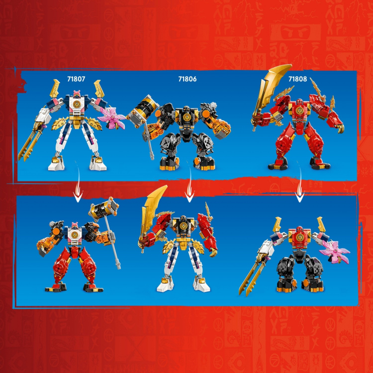 LEGO Ninjago 71807 - Sora\'s Elemental Tech Mech