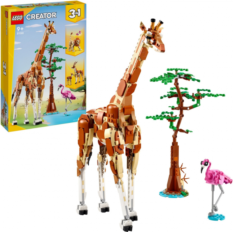 LEGO Creator 31150 - Vilda safaridjur