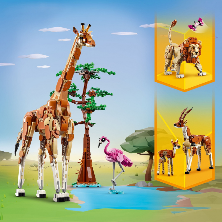 LEGO Creator 31150 - Vilda safaridjur
