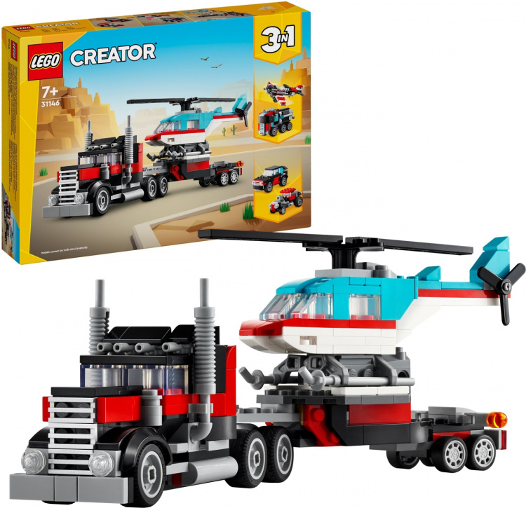 LEGO Creator 31146 - Flakbil med helikopter