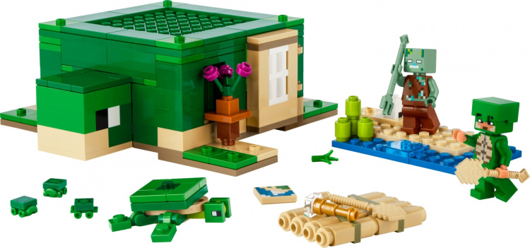 LEGO Minecraft 21254 - The Turtle Beach House