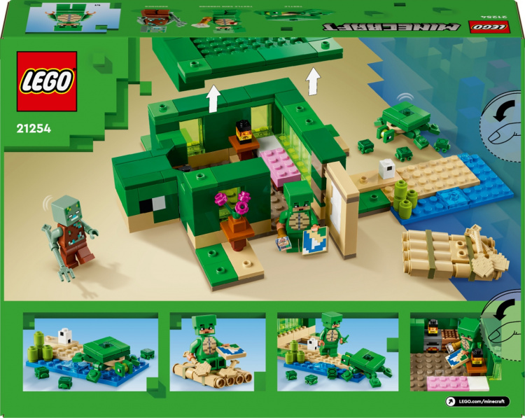 LEGO Minecraft 21254 - The Turtle Beach House