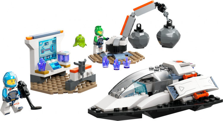 LEGO City Space 60429 - Rymdskepp och asteroidupptäckt
