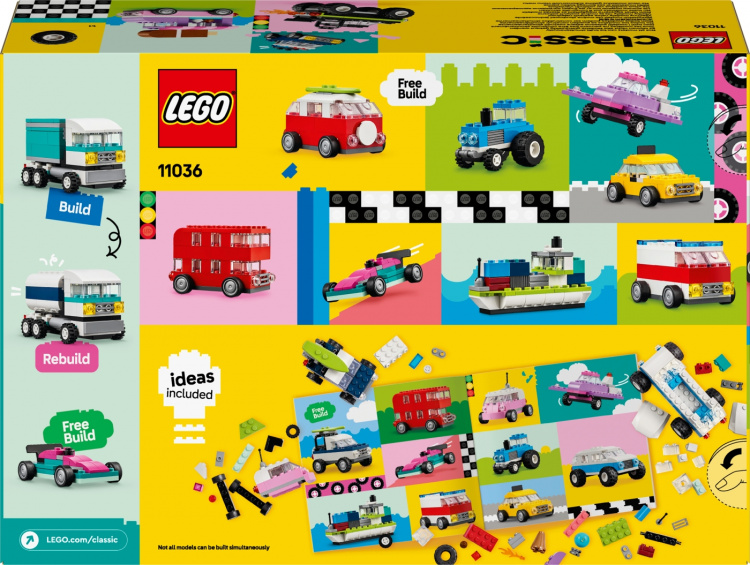 LEGO Classic 11036 - Kreativa fordon