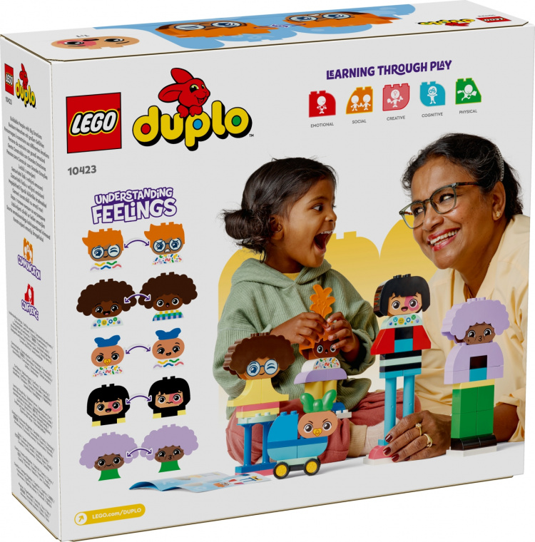 LEGO DUPLO Town 10423 - Byggbara människor med stora känslor